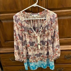 Cato Multicolor Bohemian Blouse
